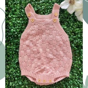 Crochet Pattern Baby Romper
